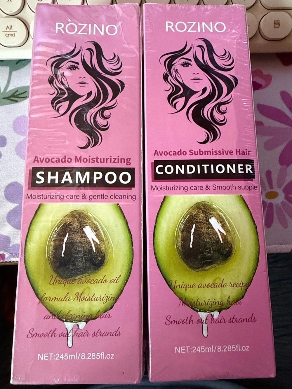 Rozino Avocado Moisturizing Shampoo and Conditioner Set Shampoo & Conditioner